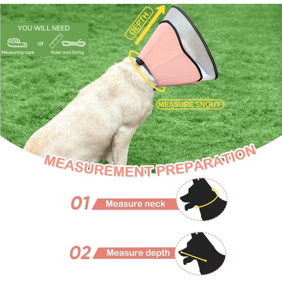 Dog Cone Collar - Picture 3 of 6